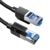 Cable Ethernet Cat8 CLASSâ… F/FTP Redondo con Malla de Nylon 2 Metros