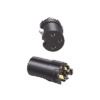Conector de Audio XLR Tipo Canon Hembra / PVC / ABS / Aleación Zinc / Anti Oxidante / Anti Caida / Sin Aflojarse /Apertura Ajustable de 6.0 a 7.0 mm / Soldable Conector de Audio XLR Tipo Canon Hembra / PVC / ABS / Aleación Zinc / Anti Oxidante / Anti Caida / Sin Aflojarse /Apertura Ajustable de 6.0 a 7.0 mm / Soldable
