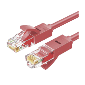 Cable de Parcheo UTP Cat6 / 2m / Rojo