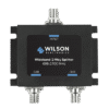 Divisor de Potencia Coaxial 2 Vías / 698-2700 MHz / 75 Ohm / Pérdida por División 3 dB / Aislamiento ≥20 dB / Conector F-hembra / Diseño Microstrip
