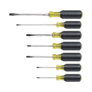 Juego de Desarmadores de Punta Plana y Phillips (7 Piezas).