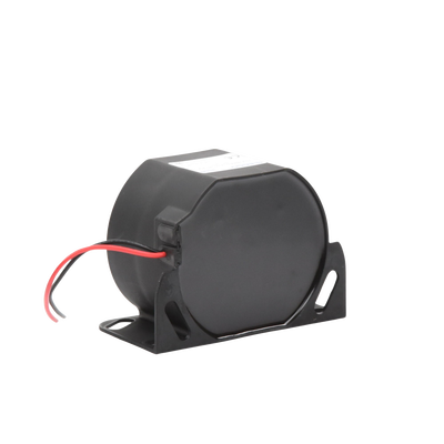 Alarma de reversa vehicular con montaje para superficies, 12-36 Vcc, 112 dBA Alarma de reversa vehicular con montaje para superficies, 12-36 Vcc, 112 dBA