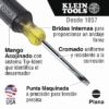Juego de desarmadores de punta ranurada y Phillips de 4 piezas.