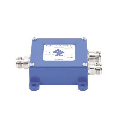 Diplexer/Combinador 600-960 MHz / 1630-2300 MHz, ideal para Amplificadores de señal celular de doble o triple banda.
