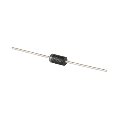 Diodo Rectificador, Recuperación Rápida, 3 Amp. 400 PIV, DO-201AD.