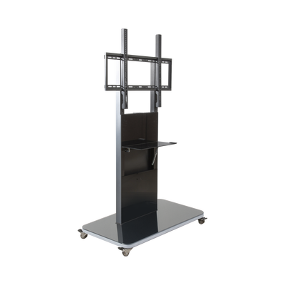 Soporte de Pantalla con Ruedas / Compatible con Monitores de 55 "a 86" / Base para Colocar Accesorios Adicionales (Incluye Montaje para Pantalla)