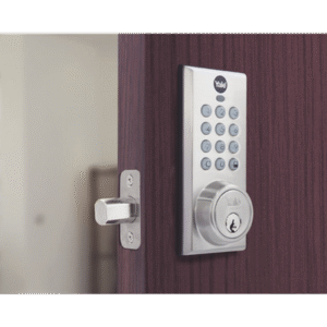 Cerradura Digital con Teclado YDD114 / 10 usuarios/ Para Puerta Izq o Derecha de 60 a 70 mm