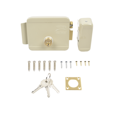 Kit Cerradura Eléctrica 321DC Derecha y Hub para Apertura a través de SmartPhone , compatible con Yale CONNECT