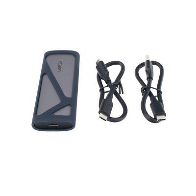Carcasa Disco Duro NVME M.2 (Enclosure) | Hasta 2TB | USB3.1 a 10 Gbps | SATA SSD PCIE 3.0 | Soporta M Key y B Key | Compatible con SSD M.2 NVME 2230/2242/2260/2280 | UASP | S.M.A.R.T. | TRIM | ESD Incorporado | Caja de Aluminio.