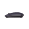 Mouse inalámbrico 2.4 GHz | Ultra Delgado y Silencioso | DPI 1000/1600/2000/4000 (Ajustable) | Alcance 10m | Scroll de Aluminio | Adaptable a diferentes superficies | Diseño suave al tacto | Contiene Receptor USB | Color Negro.