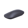 Mouse inalámbrico 2.4 GHz | Ultra Delgado y Silencioso | DPI 1000/1600/2000/4000 (Ajustable) | Alcance 10m | Scroll de Aluminio | Adaptable a diferentes superficies | Diseño suave al tacto | Contiene Receptor USB | Color Negro.