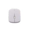 Mouse inalámbrico 2.4 GHz | Ultra Delgado y Silencioso | DPI 1000/1600/2000/4000 (Ajustable) | Alcance 10m | Scroll de Aluminio | Adaptable a diferentes superficies | Diseño suave al tacto | Contiene Receptor USB | Color Gris.