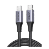 Cable USB-C a USB-C | 2 Metros | Potencia de Carga 240W | 48V/5A | PD3.1 /3.0 | 480 Mbps | Chip E-Market | Carcasa de Aluminio | Nylon Trenzado.