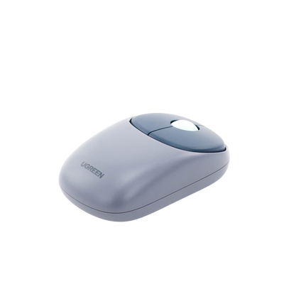 Mouse Inalámbrico FUN | Recargable| 2.4G & Bluetooth | 4 Niveles de DPI | Silencioso | Ergonómico | 5 Botones | Compatible con Windows, macOS 10.5, Android iOS Linux y Chrome OS | Color Azul.