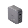 Cargador de 140W serie Nexode | 3 Puertos de Carga Rápida | 2 USB-C | 1 USB-A | Tecnología GaN II +SIC | PD3.1 / QC4.0 | Tecnología de Protección Térmica | Optimiza la Experiencia de Carga | Incluye cable USB-C