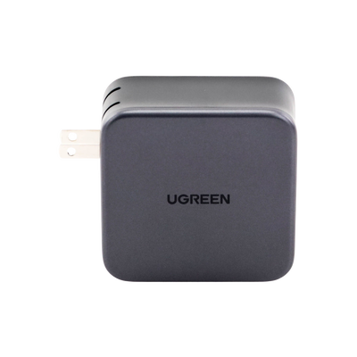 Cargador de 140W serie Nexode | 3 Puertos de Carga Rápida | 2 USB-C | 1 USB-A | Tecnología GaN II +SIC | PD3.1 / QC4.0 | Tecnología de Protección Térmica | Optimiza la Experiencia de Carga | Incluye cable USB-C