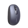 Mouse Inalámbrico 2.4G 800/1200/1600/2400 DPI | Función de 3 botones | Alcance 10m | Silencioso | Ergonómico | Anti-caída y Anti-interferencias | Batería Alcalina AA incluida | Midnight Blue.