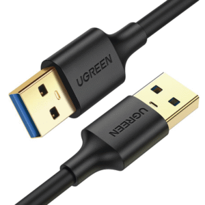 Cable USB-A 3.0 a USB-A 3.0 / 3 Metros / Macho a Macho / Conector Niquelado / Núcleo de Cobre Estañado / Blindaje Múltiple / Velocidad 5Gbps / No Requiere Controlador / Compatible con USB 2.0 Y USB 1.1 Cable USB-A 3.0 a USB-A 3.0 / 3 Metros / Macho a Macho / Conector Niquelado / Núcleo de Cobre Estañado / Blindaje Múltiple / Velocidad 5Gbps / No Requiere Controlador / Compatible con USB 2.0 Y USB 1.1
