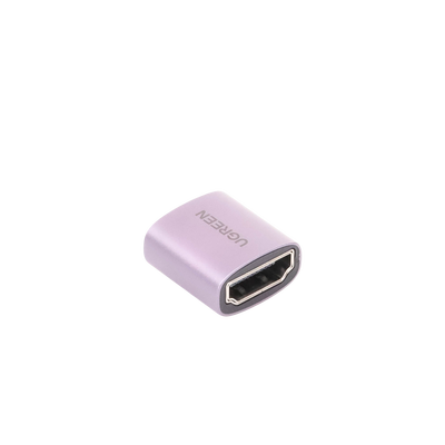 Adaptador HDMI 2.1 8K@60Hz / 8K@60Hz / Compatible con eARC, HEC, HDCP, 3D, HDR / Dolby Atmos / Dolby Visión / 7.1 5.1 Canales de Audio / DTS / Hembra a Hembra / Máxima Durabilidad / Carcasa de Aluminio