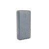Power Bank de 25000mAh | 3 Salidas 145W Max. | USB-A + 2 USB-C | PD 3.0, QC3.0 | FCP | SCP | Pantalla Inteligente | Carcasa Ignifuga | Color Gris | Incluye Cable USB de 50cm | Carga tu Laptop de Manera Segura.