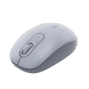 Mouse Inalámbrico 2.4G 800/1200/1600/2400 DPI | Función de 3 botones | Alcance 10m | Silencioso | Ergonómico | Anti-caída y Anti-interferencias | Batería Alcalina AA incluida | Color Grey.