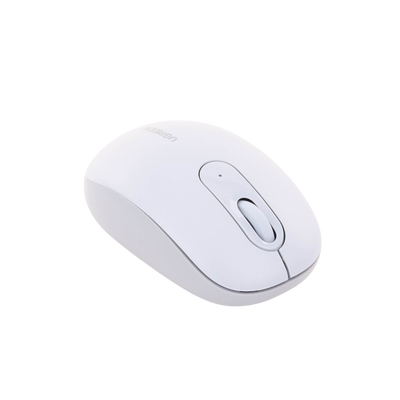 Mouse Inalámbrico 2.4G 800/1200/1600/2400 DPI | Función de 3 botones | Alcance 10m | Silencioso | Ergonómico | Anti-caída y Anti-interferencias | Batería Alcalina AA incluida | Color Dusty Blue.
