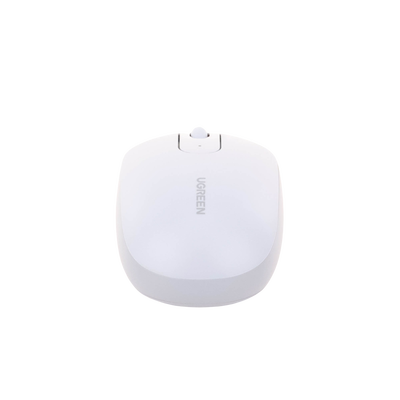 Mouse Inalámbrico 2.4G 800/1200/1600/2400 DPI | Función de 3 botones | Alcance 10m | Silencioso | Ergonómico | Anti-caída y Anti-interferencias | Batería Alcalina AA incluida | Color Dusty Blue.