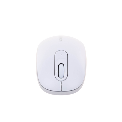 Mouse Inalámbrico 2.4G 800/1200/1600/2400 DPI | Función de 3 botones | Alcance 10m | Silencioso | Ergonómico | Anti-caída y Anti-interferencias | Batería Alcalina AA incluida | Color Dusty Blue.