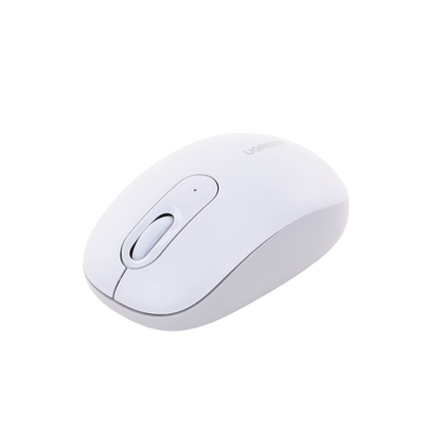 Mouse Inalámbrico 2.4G 800/1200/1600/2400 DPI | Función de 3 botones | Alcance 10m | Silencioso | Ergonómico | Anti-caída y Anti-interferencias | Batería Alcalina AA incluida | Color Dusty Blue.
