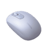 Mouse Inalámbrico 2.4G 800/1200/1600/2400 DPI | Función de 3 botones | Alcance 10m | Silencioso | Ergonómico | Anti-caída y Anti-interferencias | Batería Alcalina AA incluida | Color Dusty Blue.