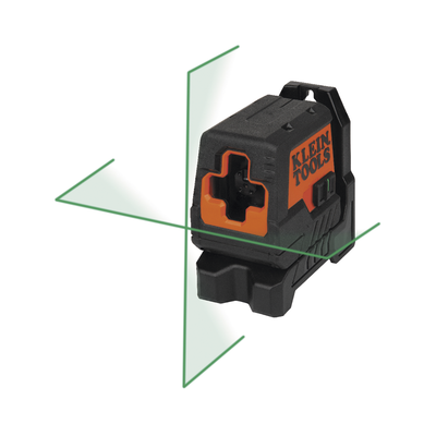 Mininivel Láser Verde de Líneas en Cruz, con Montaje Magnético y para Tripoide. Alcance de 15.2 m.