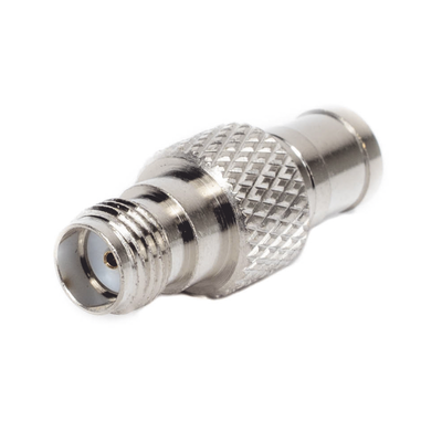 Adaptador en linea de conector SMA Hembra a SMB. Adaptador en linea de conector SMA Hembra a SMB.