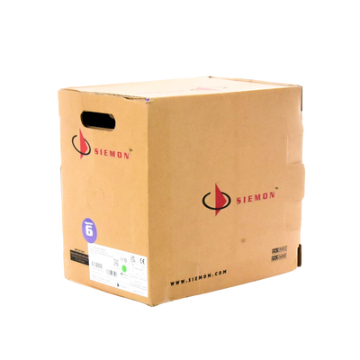 Bobina de Cable UTP Reelex, de 4 pares, Alto Desempeño Cat6, LS0H (Bajo humo, cero halógenos), Color Violeta, 23 AWG, 305m