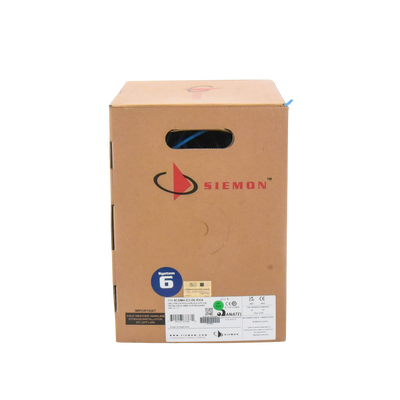 Bobina de Cable UTP Reelex, de 4 pares, Alto Desempeño Cat6, PVC (CM), Color Azul, 23 AWG, 305m