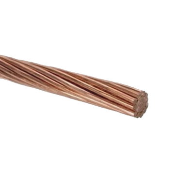Cable Eléctrico de Cobre Desnudo Semiduro 7 Hilos, Cal. 2/0 AWG, Rollo de 100 m. Cable Eléctrico de Cobre Desnudo Semiduro 7 Hilos, Cal. 2/0 AWG, Rollo de 100 m.