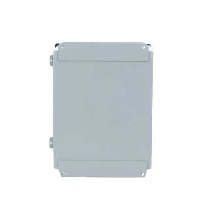 Gabinete de Bisagra Continua NEMA 12; IP66 de Uso en Intemperie, 305 x 254 x 203 mm, De Acero, Color Gris Gabinete de Bisagra Continua NEMA 12; IP66 de Uso en Intemperie, 305 x 254 x 203 mm, De Acero, Color Gris