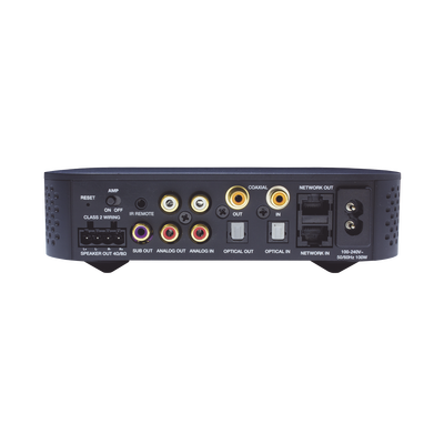 Amplificador una Zona, 2 Canales, 50 W por Canal, con Chromecast, Alexa Cast, Airplay, Spotify Connect: funciona con Google Assist Amplificador una Zona, 2 Canales, 50 W por Canal, con Chromecast, Alexa Cast, Airplay, Spotify Connect: funciona con Google Assist