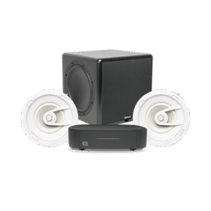 KIT Amplificador VSSL A1X | 2 Bocinas de Techo TruAudio G72 | Subwoofer CSUB12