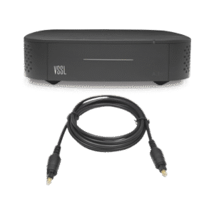 Amplificador una Zona de 2 Canales, 50 W por Canal, Con Cable TOSLINK Incluido, Transmisión por Chromecast, AirPlay, Alexa Cast, Spotify Connect