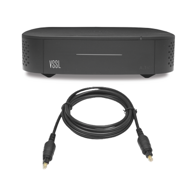 Amplificador una Zona de 2 Canales, 50 W por Canal, Con Cable TOSLINK Incluido, Transmisión por Chromecast, AirPlay, Alexa Cast, Spotify Connect Amplificador una Zona de 2 Canales, 50 W por Canal, Con Cable TOSLINK Incluido, Transmisión por Chromecast, AirPlay, Alexa Cast, Spotify Connect