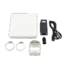 Punto de Acceso Super WiFi, Doble Banda, Conectorizado en 2.4 GHz (Hasta 600 m con Antena de 12 dBi), Hasta 300 m con Antena Integrada de 16 dBi en 5 GHz.