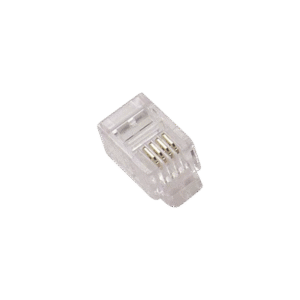 Conector Plug Modular para cable telefónico RJ11 6p4c Conector Plug Modular para cable telefónico RJ11 6p4c