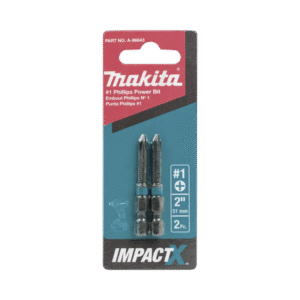 Punta phillips # 1 de 2” (51mm) impact-x punta ph1, blister con 2 piezas. Punta phillips # 1 de 2” (51mm) impact-x punta ph1, blister con 2 piezas.