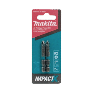 Punta phillips # 2 de 2” (51mm) impact-x punta ph2, blister con 2 piezas. Punta phillips # 2 de 2” (51mm) impact-x punta ph2, blister con 2 piezas.