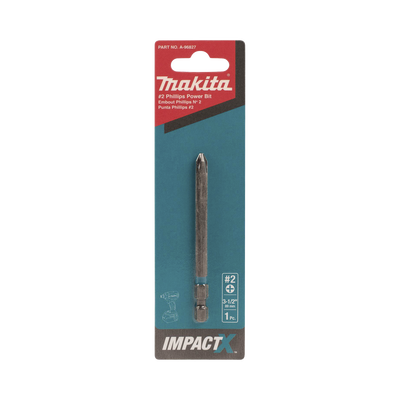 Punta phillips de 3-1/2" ( 89mm ) impact-x ph2 del # 2, blister con 1 pieza