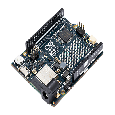 ARDUINO UNO REV4 WIFI, Retrocompatible con la UNO R3, la Arduino UNO R4 WiFi incluye una matriz LED 12x8 para interfaz mejorada y destaca por su conectividad y mayor potencia de procesamiento ARDUINO UNO REV4 WIFI, Retrocompatible con la UNO R3, la Arduino UNO R4 WiFi incluye una matriz LED 12x8 para interfaz mejorada y destaca por su conectividad y mayor potencia de procesamiento