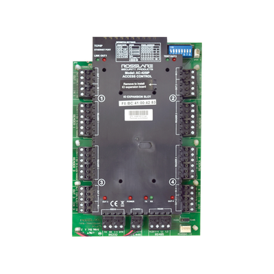 Tarjeta controladora para 4 lectoras, 30000 usuarios, posibilidad de expansión Tarjeta controladora para 4 lectoras, 30000 usuarios, posibilidad de expansión