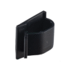 Clip de Nylon 6.6 con Adhesivo, Para Cables de Hasta 9.7 mm de Diámetro, Uso Interior/Exterior, Color Negro, Paquete de 100pz