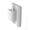 Clip de Nylon 6.6 con Adhesivo, Para Cables de Hasta 15.8 mm de Diámetro, Uso Interior, Color Natural, Paquete de 100pz