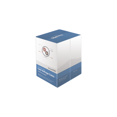 Bobina de 305 metros, con 2 cables calibre 18, FRPVC, CM, para aplicaciones en control de acceso Bobina de 305 metros, con 2 cables calibre 18, FRPVC, CM, para aplicaciones en control de acceso